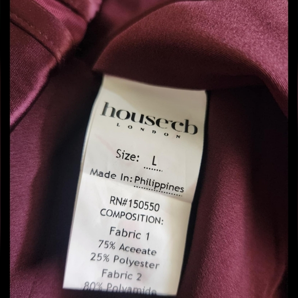 Loubella mulberry strapless corset dress - Picture 5 of 6